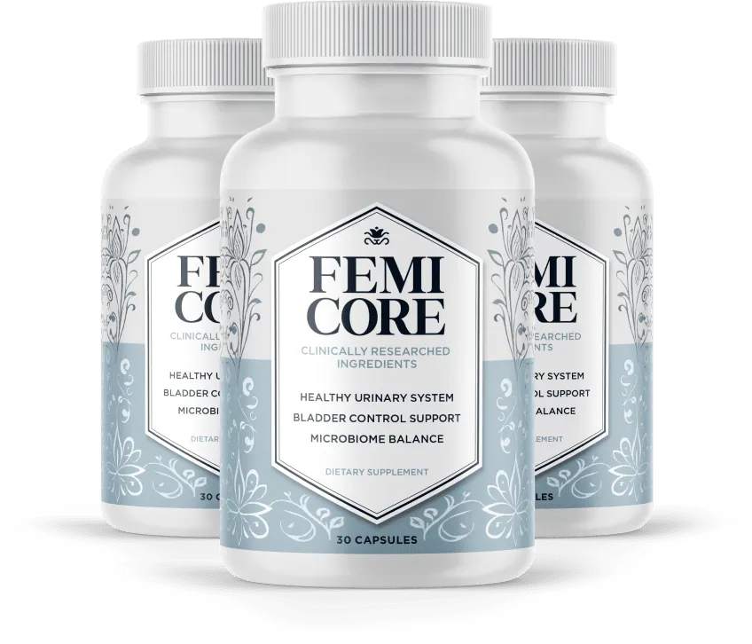 FemiCore three-bottle package