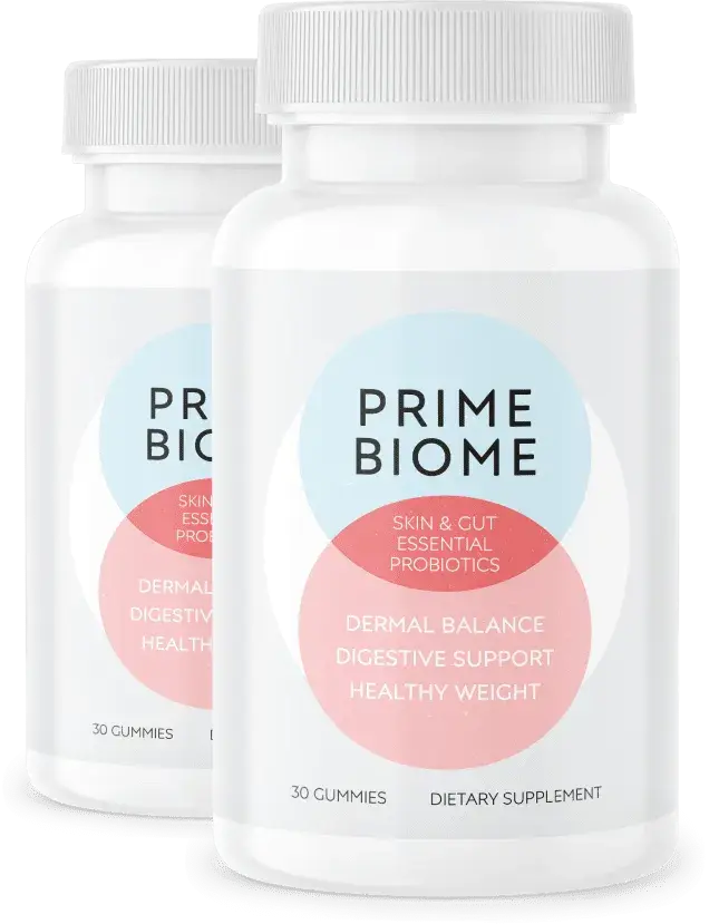 PrimeBiome two bottle package
