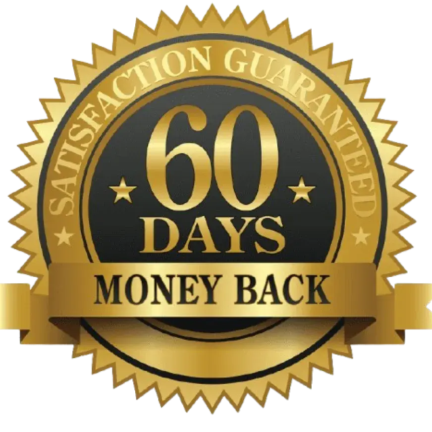 60 day money back guarantee