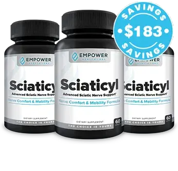 Three bottles of Sciaticyl