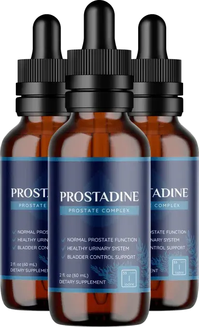 Prostadine three-bottle package
