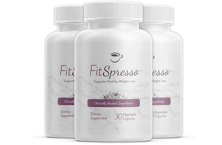 Three FitSpresso bottles